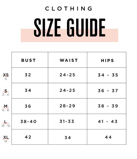 chloe and lola|chloe & lola size guide.